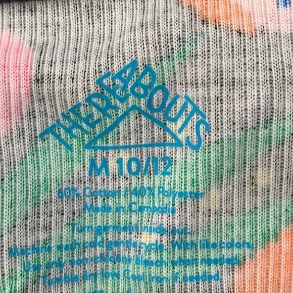 Girls Thereabouts Tropical Print Tank Top Medium - Picture 4 of 4